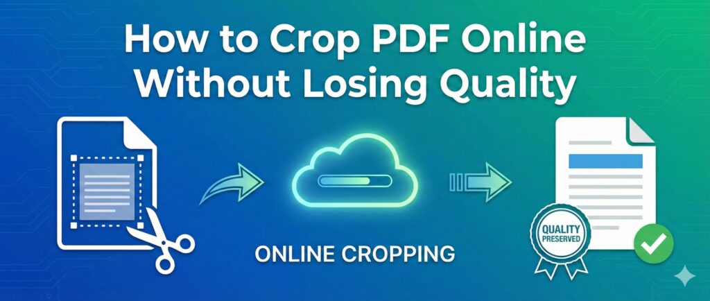 How to crop a PDF online without losing quality