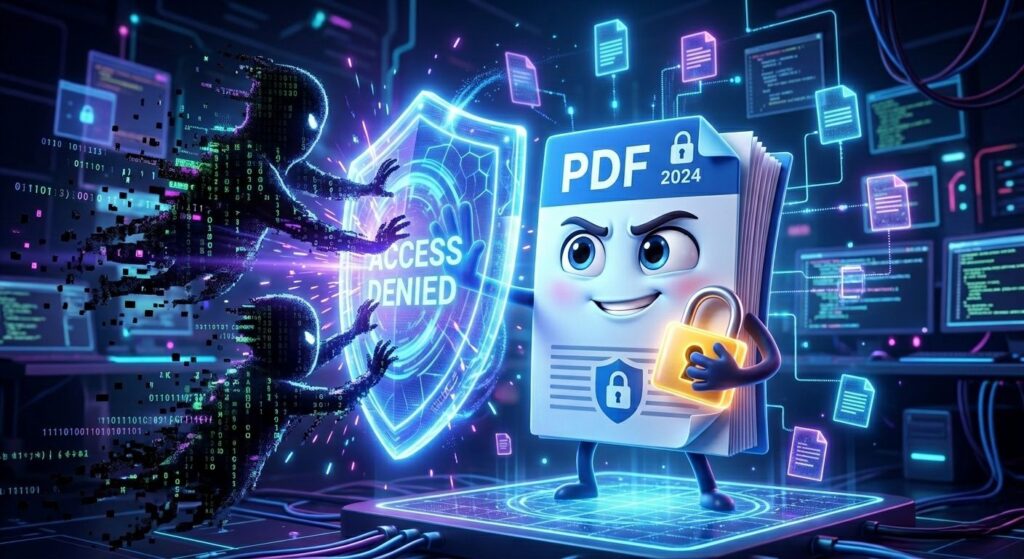 Protect your PDF files online using Fast2Convert PDF protection tool 1